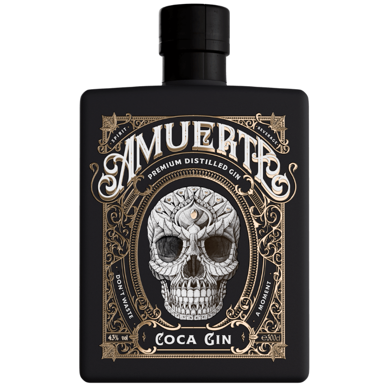 AMUERTE Distillati 300 cl Amuerte Coca Gin BLACK