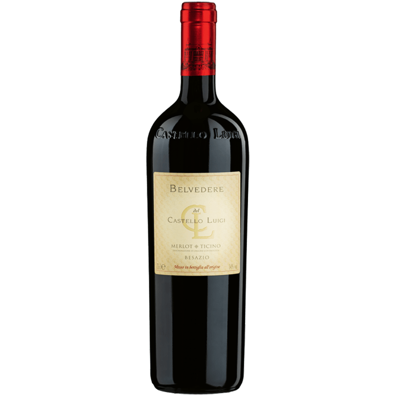 CASTELLO LUIGI Rossi 75 cl / 2021 Belvedere Castello Luigi Merlot Ticino DOC