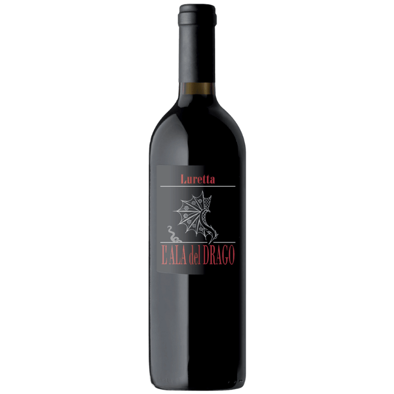 LURETTA Rossi 75 cl L&#39;Ala del Drago Gutturnio Superiore Bio DOC