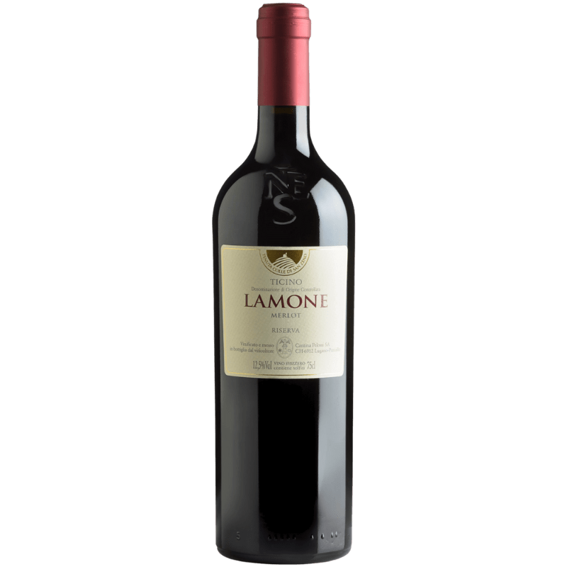 PELOSSI Rossi 75 cl / 2021 Lamone Rosso Merlot Riserva Ticino DOC