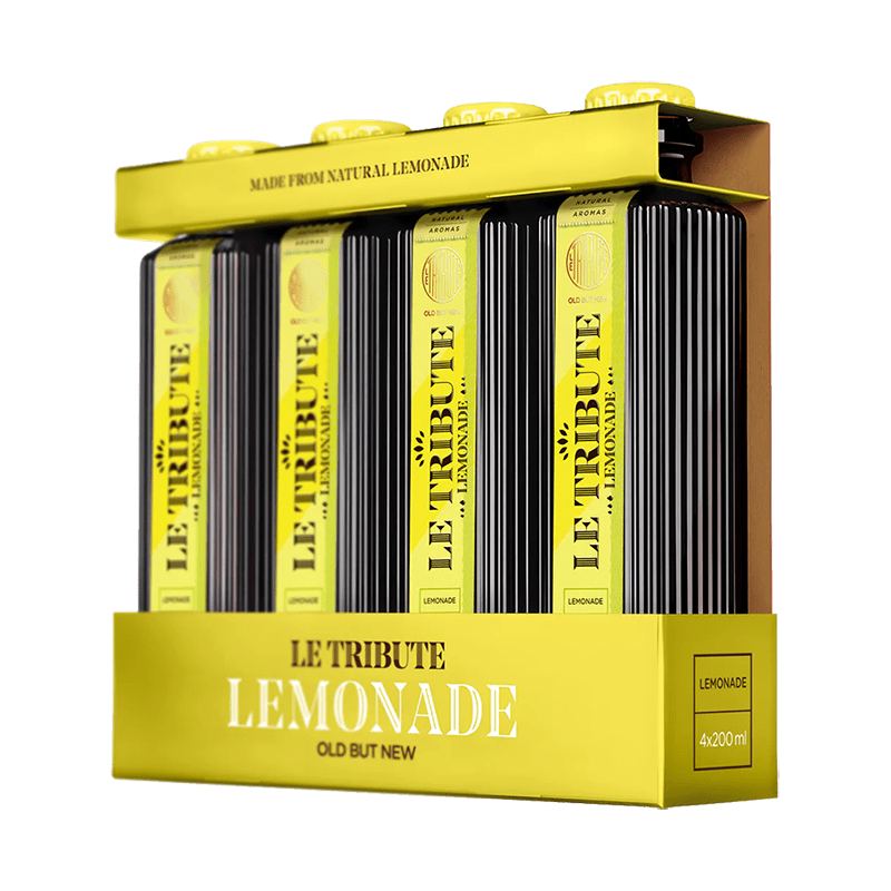 LE TRIBUTE Bevande Analcoliche Lemonade / 4x 20cl Le Tribute Tonic Water