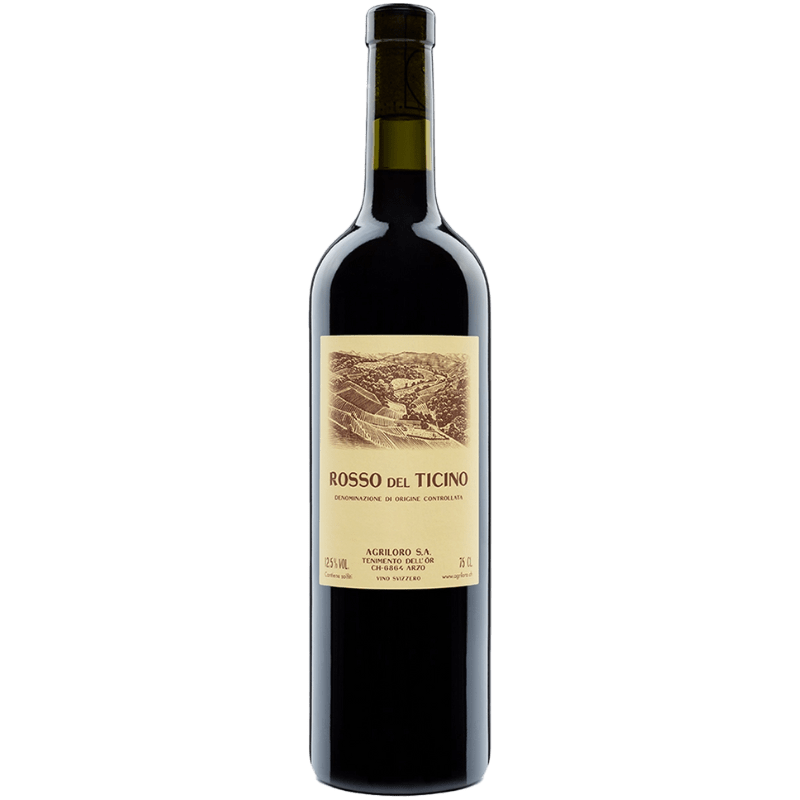 AGRILORO Rossi 75 cl / 2021 Rosso del Ticino DOC