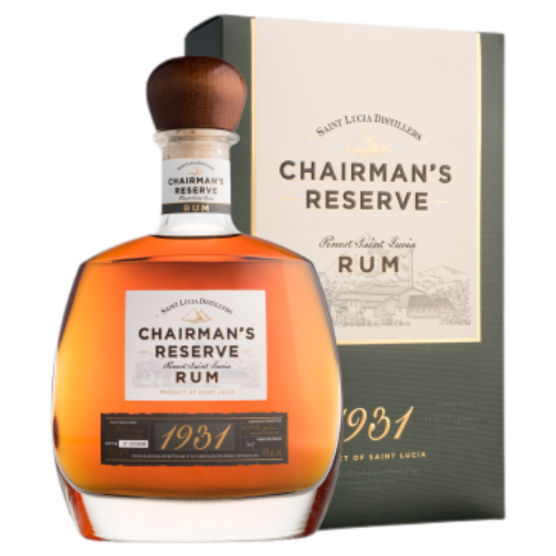 CHAIRMANS Distillati 70 cl / 1931 Rum Reserve Saint Lucia Finest Cuvée 1931 Chairman&#39;s